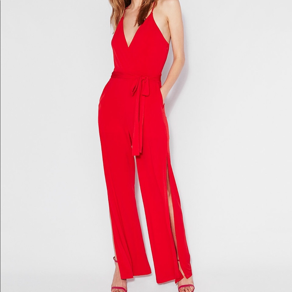 Express Red pant suit